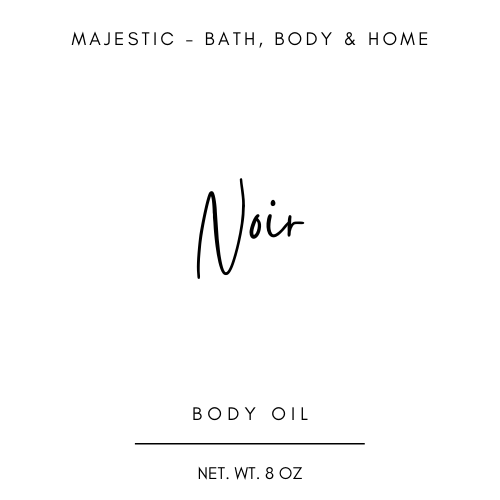 Noir (For Men) Body Oil