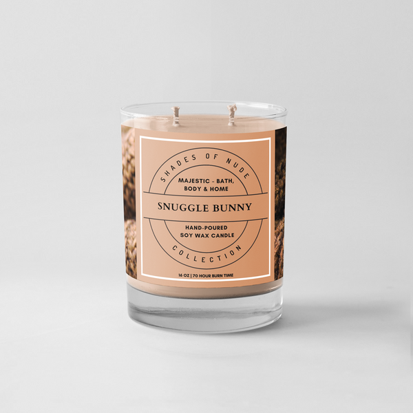 Snuggle Bunny - 16 oz Double Wick Soy Wax Candle