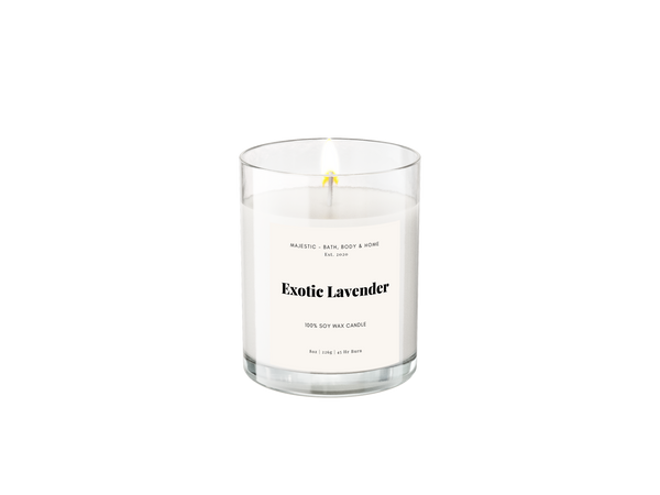 Exotic Lavender - 8 oz. Soy Wax Candle