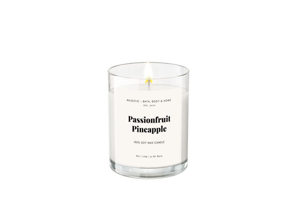 Passionfruit Pineapple - 8 oz. Soy Wax Candle